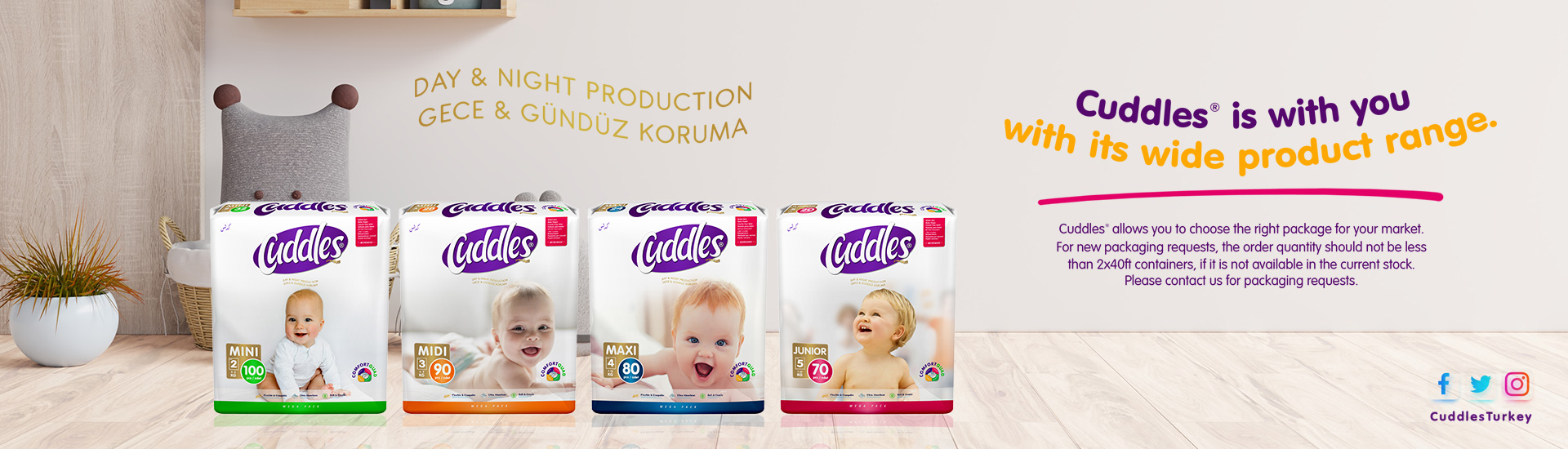 Cuddles® | Baby diapers, Wet wipes, Adult diapers, Lady napkins